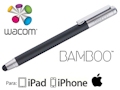 Caneta Wacom Bamboo Stylus CS100K para iPad iPhone