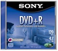 M�dia DVD+R Sony 4.7GB 120 min at� 16x DPR47SL4