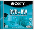 M�dia DVD+RW Sony 4.7GB, 120 min. DPW47L2