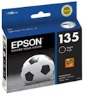 Cartucho de tinta preta Epson 135 (T135120) 5ml Stylus