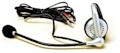 Mini headfone com microfone Silver GoldShip 1300 ( FONEGS1300 )