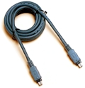 Cabo FireWire ( IEEE 1394 ) 4x4 de 2,0 m 8650 ( FWIRE4X4_2M )