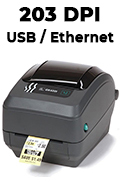 Impressora Zebra GK420t 203 DPI 4 pol. USB Ethernet