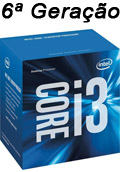 Processador Intel i3-6100 3,7GHz 3MB cache LGA-1151 6G