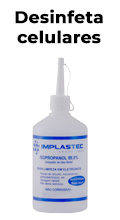 lcool isoproplico puro, Isopropanol Implastec, 110ml