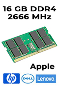 Memria 16GB DDR4 2666MHz Kingston SODIMM HP Dell Lenov