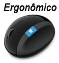 Mouse sem fio Microsoft Sculpt Ergonomic USB