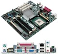 Placa m&atilde;e P4 / Cel. Intel D865GLCLK, v&iacute;deo rede som SATA ( MBD865GLCLK )