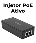 Injetor POE 802.3AF/AT Gigabit Intelbras POE 200AT 30W