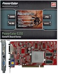 Placa v&iacute;deo PCI ATI / PColor Radeon 9250 128MB DVI TV out ( RD128PCI925 )