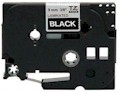 Fita preta c/ letras brancas Brother TZe-325, 9 mm