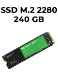 SSD M.2 2280 240GB WD Sn350 Nvme PCIe WDS240G2G0C