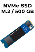 NVMe SSD M.2 500GB WD Blue WDS500G2b0C 6Gbps 2400MB/s