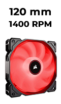 Ventilador Corsair AF120 120mm 1400 RPM 26 dBA 12V