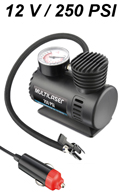Compressor de ar automotivo Multilaser AU601 12V 250PSI#100