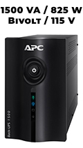 Nobreak APC BZ1500XLBI-BR 1500VA (825W) bivolt / 115V