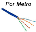 Cabo UTP Furukawa cat 5e 4 pares por metro, azul CMX#98