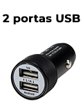 Carregador veicular Roxline c/ 2 portas USB 5V 2.1A /1A7