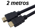 Cabo HDMI 2.0 macho x macho Tblack 2m conec. dourado#100