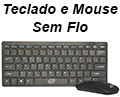 Mini teclado de mouse sem fio NewLink CK104 2.4GHz, USB