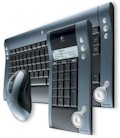 Teclado e mouse s/ fio Logitech DiNovo Bluetooth 967312#100