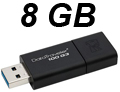 Pendrive Kingston 8GB DT100G3/8GB 10-40MB/s USB3#100