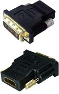 Adaptador DVI macho p/ HDMI fmea, Tblack 90065 p/ mon#10