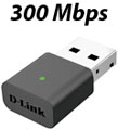 Adaptador Wireless rede D-Link DWA-131 Nano 300Mbps USB#98