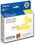 Cartucho amarelo Epson T047420 8ml p/ Stylus C63 CX65002