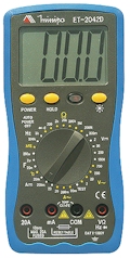 Multmetro, termmetro digital Minipa ET-2042D 3,5 dig