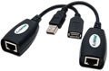 Extensor USB atravs de cabo Ethernet Comtac 9312, 50 m