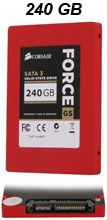 SSD Corsair Force GS 240GB, SATA3, 6Gbps, 555MBps 2