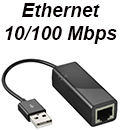 Conversor USB 2.0 p/ rede Ethernet 10/100 Mbps Flexport2