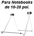 Suporte p/ noteb. 10-20 pol. cromado Air Micro Filo Due#100