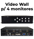 Controlador video wall p/ 4 monitores full HD Flexport2