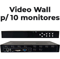 Controlador video wall p/ 10 monitores full HD Flexport#15