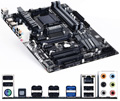 Placa me Gigabyte GA-970A-UD3P, p/ AMD AM3+ USB3 e OC#100