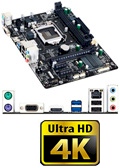 Placa me Gigabyte GA-H81M-H p/ Intel LGA1150 VGA HDMI#98