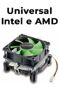 Cooler Universal Multilaser GA120 p/ Intel E Amd