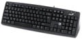 Teclado Genius KB-06XE, PS/2, preto, em portugus