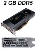 Placa vdeo PNY Geforce GTX960 2GB XLR8 1DVI 3DP 1 HDMI#100