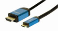Cabo HDMI 1.4, AM x DM (Micro HDMI), Clone 05140 TV 3D#100