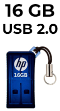 Pendrive flash drive 16GB HP v165w HPFD165W-16 USB 2.0#100