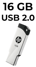 Pendrive flash drive 16GB HP v236w HPFD236W-16 USB 2.0