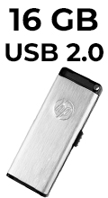 Pendrive flash drive 16GB HP v257w HPFD257W-16 USB 2.0