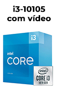 Processador Intel i3-10105 3.7GHz 6MB LGA1200 10g c/v