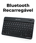 Mini teclado sem fio Bluetooth C3Tech K-BT40 bat. recarregvel#7