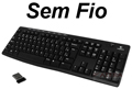 Teclado Logitech K270 Wireless Sem Fio Unifying#98