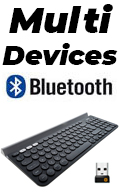Teclado Logitech Bluetooth K780, PC Mac tablet celular#98