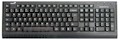 Teclado Genius KB-06X2, PS/2, preto, ABNT-2